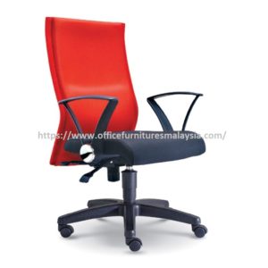 Charming Red Mediumback office Chair wangsa maju gombak bangsar bukit jalil OUG