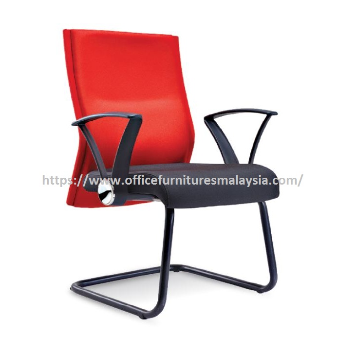 Charming Red Visitor Office Chair - Charming Red Meeting Office Chair