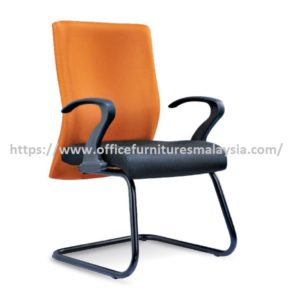 Flashy Orange Visitor Office Chair balakong seri kembangan rawang ampang