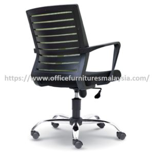 Remarkable Chrome Lowback Mesh Office Chair sunway damansara usj mont kiara kepong