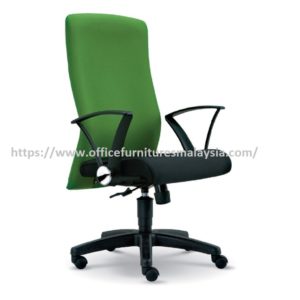 Simple Greeny Style Mediumback Office Chair