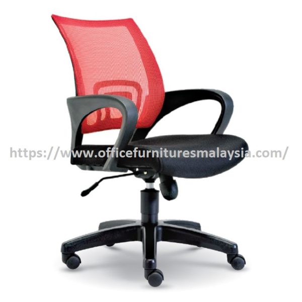 Affordable Neat PP Lowback Mesh Chair Type A Subang Jaya Bandar Sunway USJ Bangsar Damansara Wangsa Maju