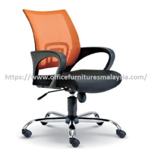 Valuable Neat Chrome Lowback Mesh Chair Type A Kuala Lumpur Kota Kemuning Kuala Selangor Kuala Langat Hulu Langat Hulu Selangor