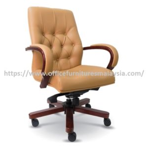 Wooden Presidential Mediumback Chair subang balakong seri kembangan rawang ampang Puncak Alam