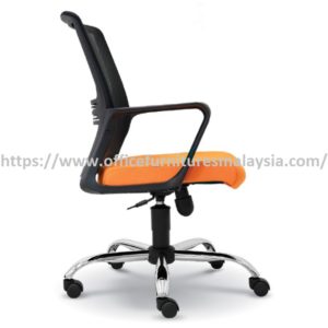 Amazing Comfort Mediumback Chrome Mesh Office Chair sunway damansara usj mont kiara kepong