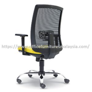 Fabulous Bright Chrome Mesh Mediumback Office Chair Subang Jaya Cyberjaya Putrajaya
