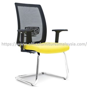 Fabulous Bright Chrome Mesh Visitor Office Chair Bangsar Damansara Wangsa Maju Cyberjaya Putrajaya