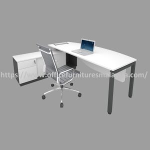 7 ft Director CEO Table Desk D Shaped OFBNM2190 Gombak Semenyih USJ
