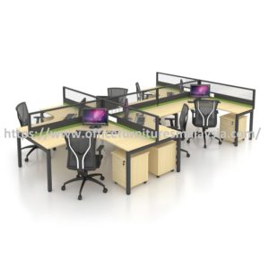 4ft x 4ft Enthusiastic L Shape Table Workspace shah alam Rawang Bandar Country HomeB