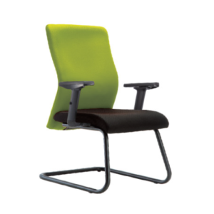 Indulgence Visitor Office Chair with Armrest-OFC30324