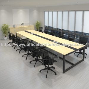 16 ft Modern Design Meeting Table shah alam bangi putrajaya kuala lumpur