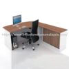 6 ft D Shape Manager Table with Side Cabinet OFFXB1890 Ampang Batu Caves kota Kemuning