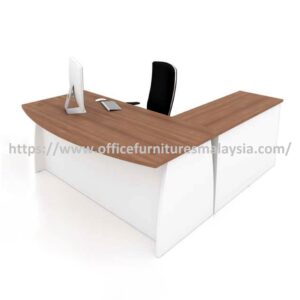 6 ft D Shape Manager Table with Side Cabinet OFFXB1890 Kuala Lumpur Kuala Selangor Hulu Langat