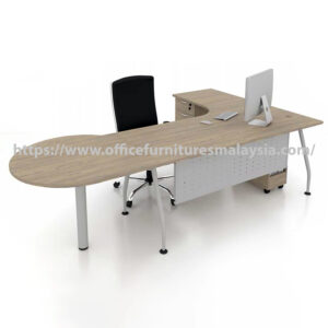 7.5ft x 4 ft Excitable Modern Design L-Shaped Manager Desk Desk Subang Jaya Melaka Rawang