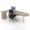 7.5ft x 4 ft Excitable Modern Design L-Shaped Manager Desk Desk Subang Jaya Melaka Seremban