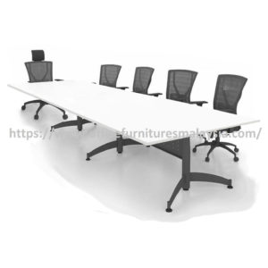 10 ft Venturesome Rectangular Conference Table with Steel Leg OFFXRT3012 Kajang Bandar Mahkota Cheras