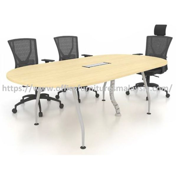 6 ft Eminent Design Oval Office Conference Table with Steel Leg OFMFOA1890NC Bandar Saujana Putra Puchong Putrajaya1 8 ft Eminent Design Oval Office Conference Table with Steel Leg OFMFOA2412NC 2024