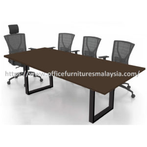 6 ft Savvy Rectangular Conference Table Meeting with Black Square Leg OFFXRS1890 Bestari Jaya Sentul Kepong