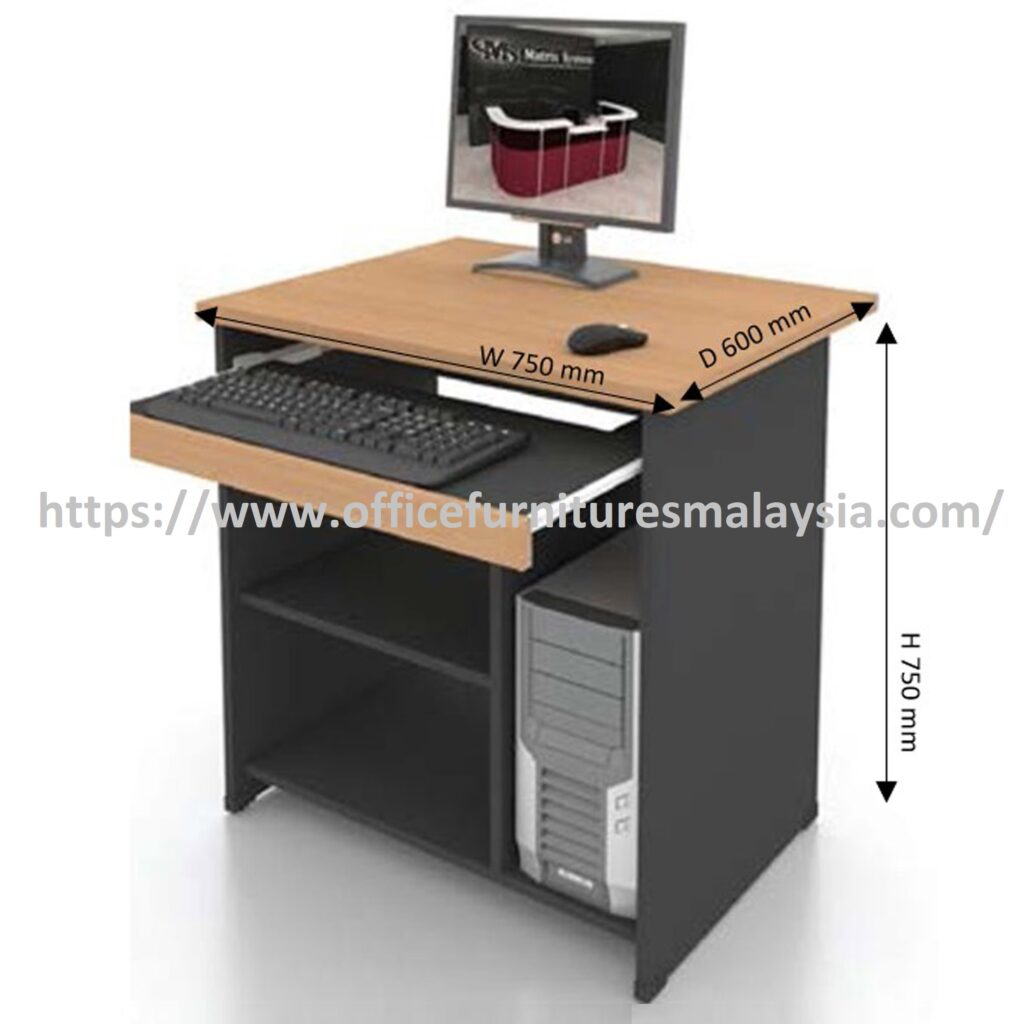 2.5ft Impish Simple Computer Table Design Bangi Kajang Selangor AAA