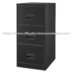 Black Filing Steel Cabinet with 3 Drawer Damansara KLIA Cheras