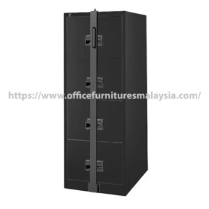 Black Filing Steel Cabinet with 4 Drawer [Locking Bar] Malaysia Kuala Lumpur Kajang