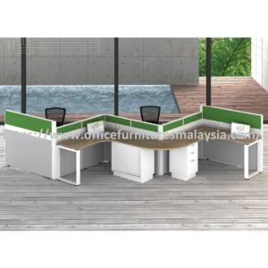 5 ft X 5 ft L Shape Attractive Workstation with 2 Seater OF60SQL2 Klang Setia Alam Shah Alam