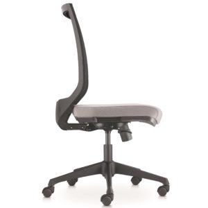 Wealthy Mesh Mediumback Office Chair without Armrest OFNX220232B