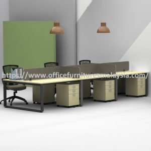 5ft Sprightly Simple Style Workstation for 6 Seater OFS16SQR61 Wangsa Maju Gombak Ampang Selayang Lentang