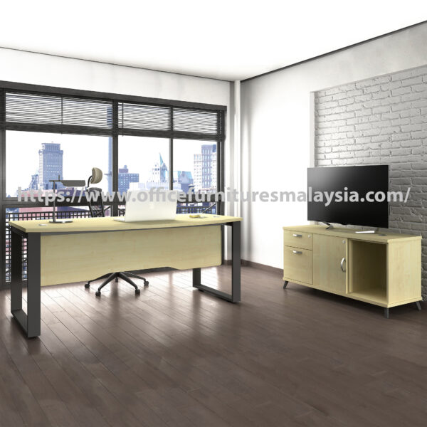 6 ft Smooth New D Shaped Director Desk Design Kuala Lumpur Selayang Ipoh