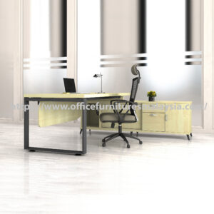 7 ft x 6.67ft Sensible Modern Director Desk Design OFQSWE2202 Shah Alam Kuala Lumpur Wangsa Maju