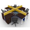 L Shaped Workstation Table with Partition Kuala Lumpur Selangor Shah Alam 5 ft L-Shaped Workstation Table with Partition OFIM22038-4 2024