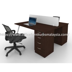 Simple Office Partition 2 Seater Workstation Table Set Kuala Lumpur Selangor Shah Alam2