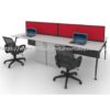 Stylish Office Partition 4 Seater Workstation Table Set Kuala Lumpur Selangor Shah Alam00