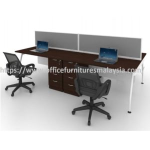 Stylish Office Partition 4 Seater Workstation Table Set Kuala Lumpur Selangor Shah Alam30