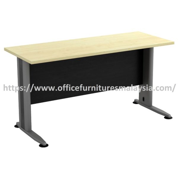 4 ft Congenial Superior Rectangular Office Table without Grommet Hole OFT126 Kuala Lumpur Sungai Besi Selangor