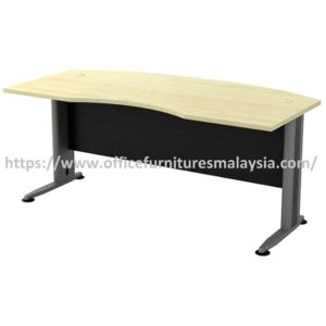 6 ft Lover D Shape Executive Table OFTMB55 Kuala Lumpur Setia Alam Semenyih