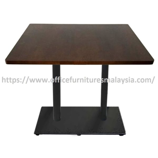4 ft Low Rubber-Wood Rectangular Table with Mild Steel Leg Kota Kemuning Malaysia Ampang Balakong