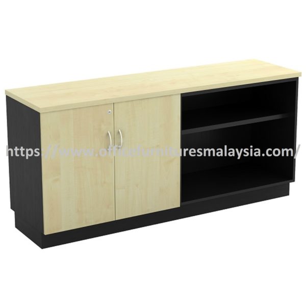 6 ft Contemporary Audacious Open Shelf with Swinging Door Low Cabinet OFTYOD7180 Kelana Jaya Subang Jaya Kuala Lumpur