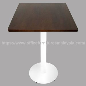 2 ft High Rubber-Wood Square Table Kota Kemuning Malaysia Ampang Balakong