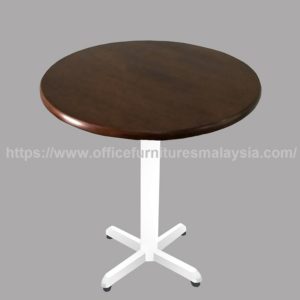 2 ft Low New Rubber-Wood Round Table Shah Alam Bangsar Cheras Sungai Buloh