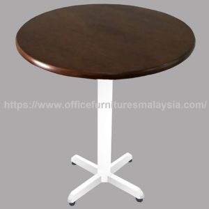 2.5ft High New Rubber-Wood Round Table Shah Alam Bangsar Cheras Sungai Buloh