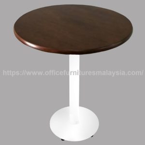 2.5ft High Rubber-Wood Round Table Setia Alam Petaling Jaya Selangor Ampang New