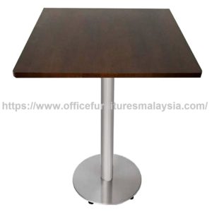 2.5ft High Square Table Stainless Steel Leg Kota Kemuning Malaysia Ampang Balakong