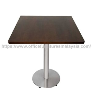 2.5ft Low Square Table Stainless Steel Leg Kota Kemuning Malaysia Ampang Balakong