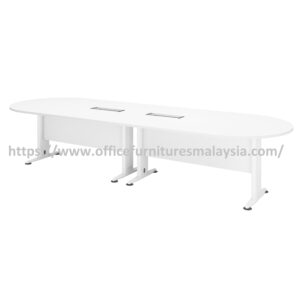 12 ft Groovy Oval Shape Conference Table OFHIB36 Puncak Alam Rawang Kuala Kubu Bahru Kuala Selangor Q