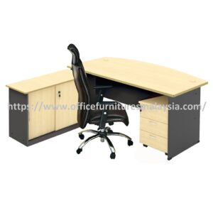 6 ft Office Manage D Shaped Table Set Kota Kemuning Selayang Negeri Sembilan
