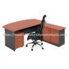 6 ft Office Manage D Shaped Table Set Melaka Johor Serdang