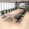 16 ft Modern Meeting Table rawang seri kembang balakong