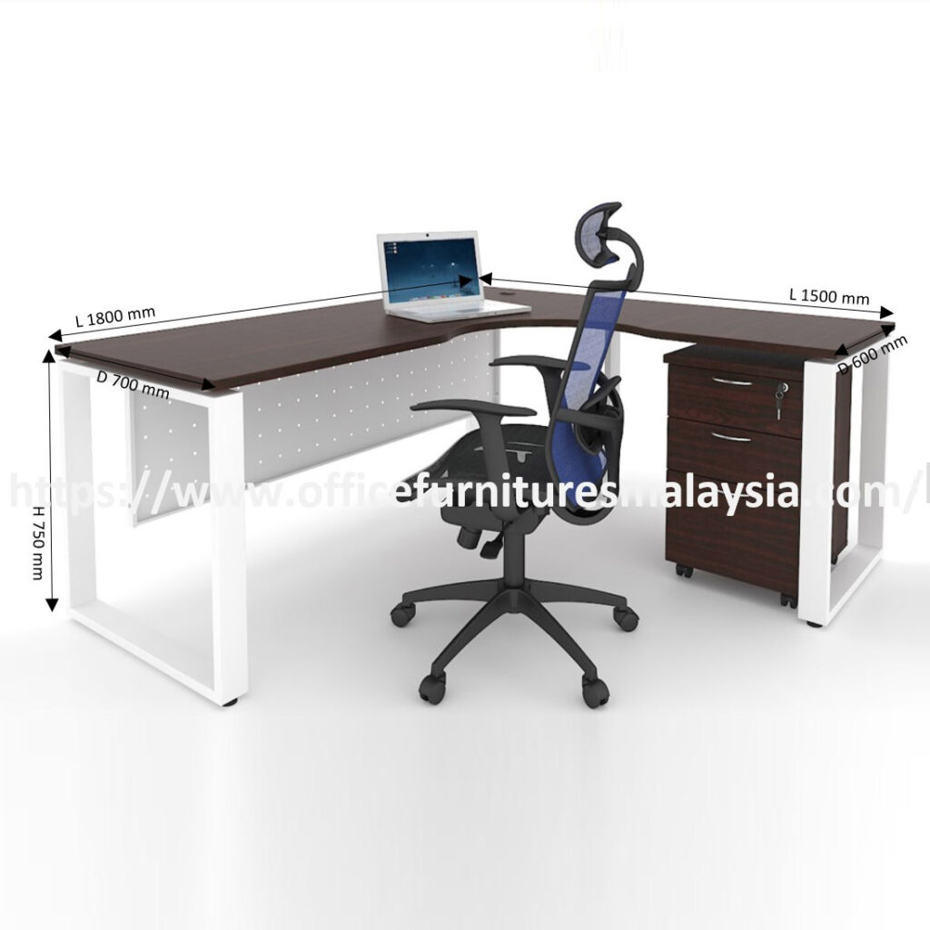 6 ft Contemporary Office Furniture Manager Director Table Klang Meru Negeri Sembilan A