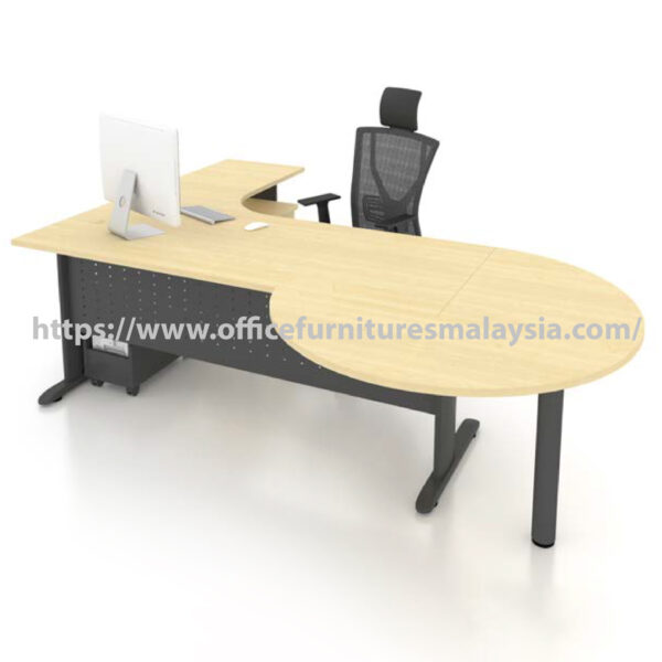 8 ft x 6 ft Explicit Modern Design L-Shaped Manager Desk Kuala Lumpur Serdang Nilai
